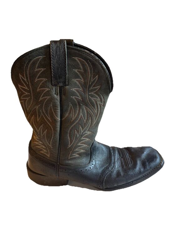 Ariat Sport Western Wide Square Toe Cowboy Boots Black 10016292 Men\'s Size 10D main image 8